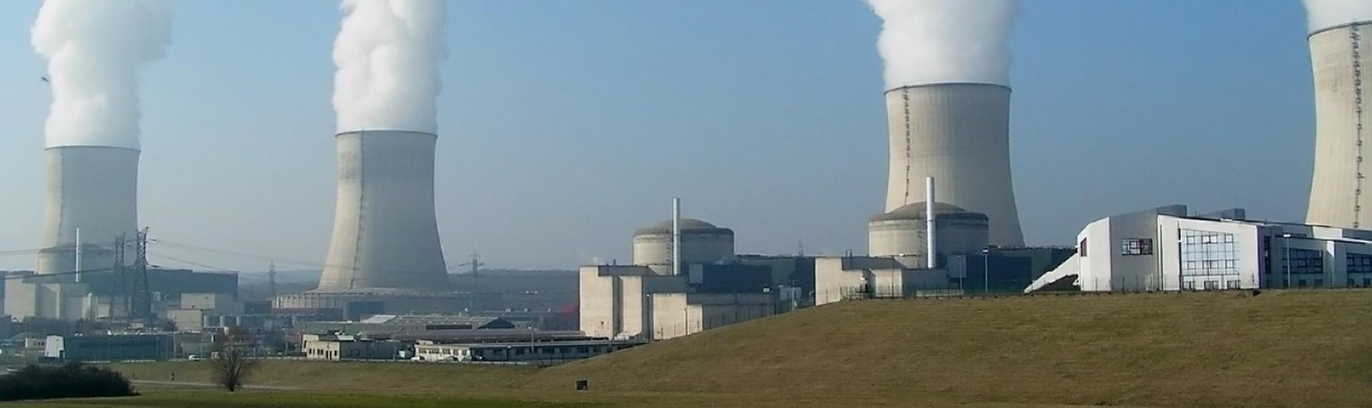 Cooling towers of the Cattenom nuclear power plant