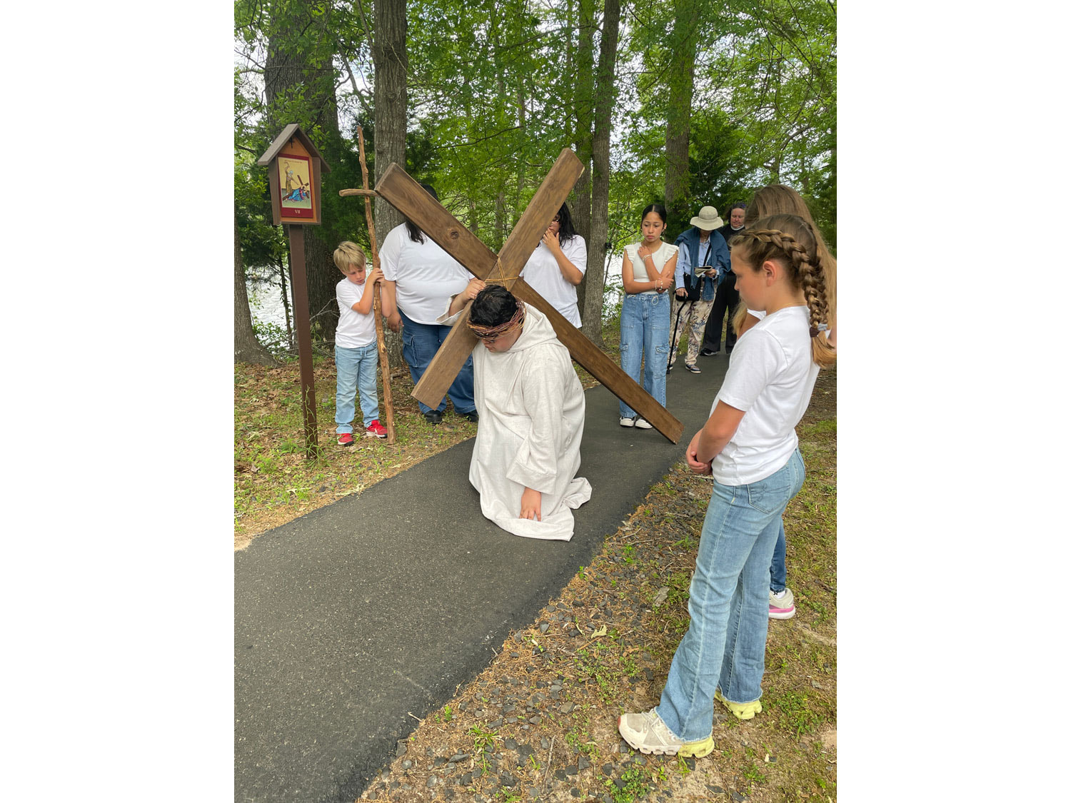church reenactment