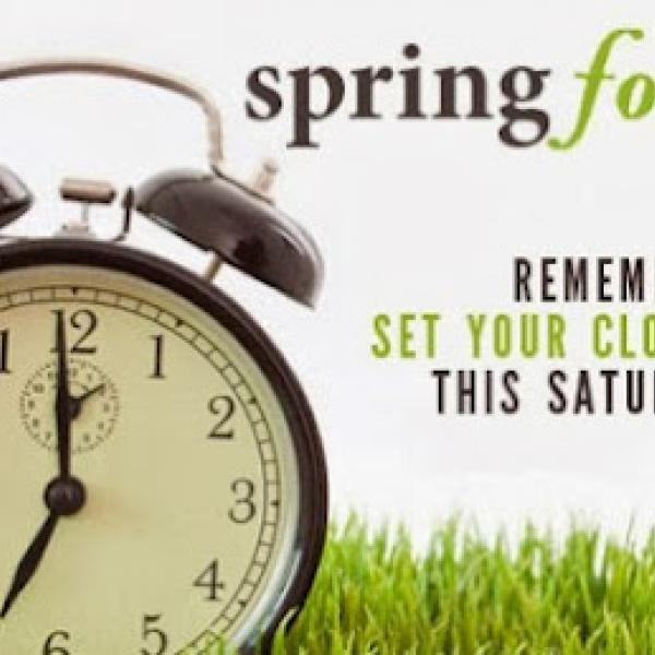 daylight savings banner